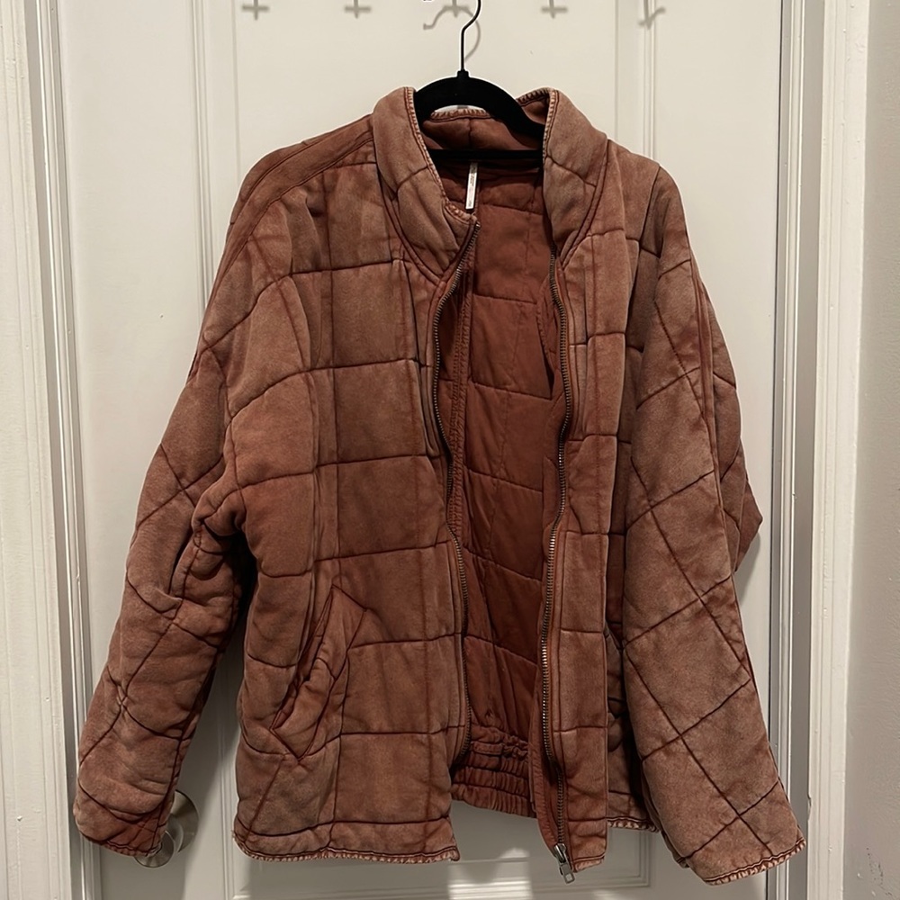 Free People Dolman Quilted Jacket